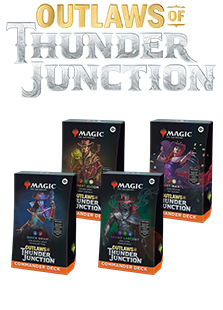 Commander Deck: Outlaws of Thunder Junction Setof4